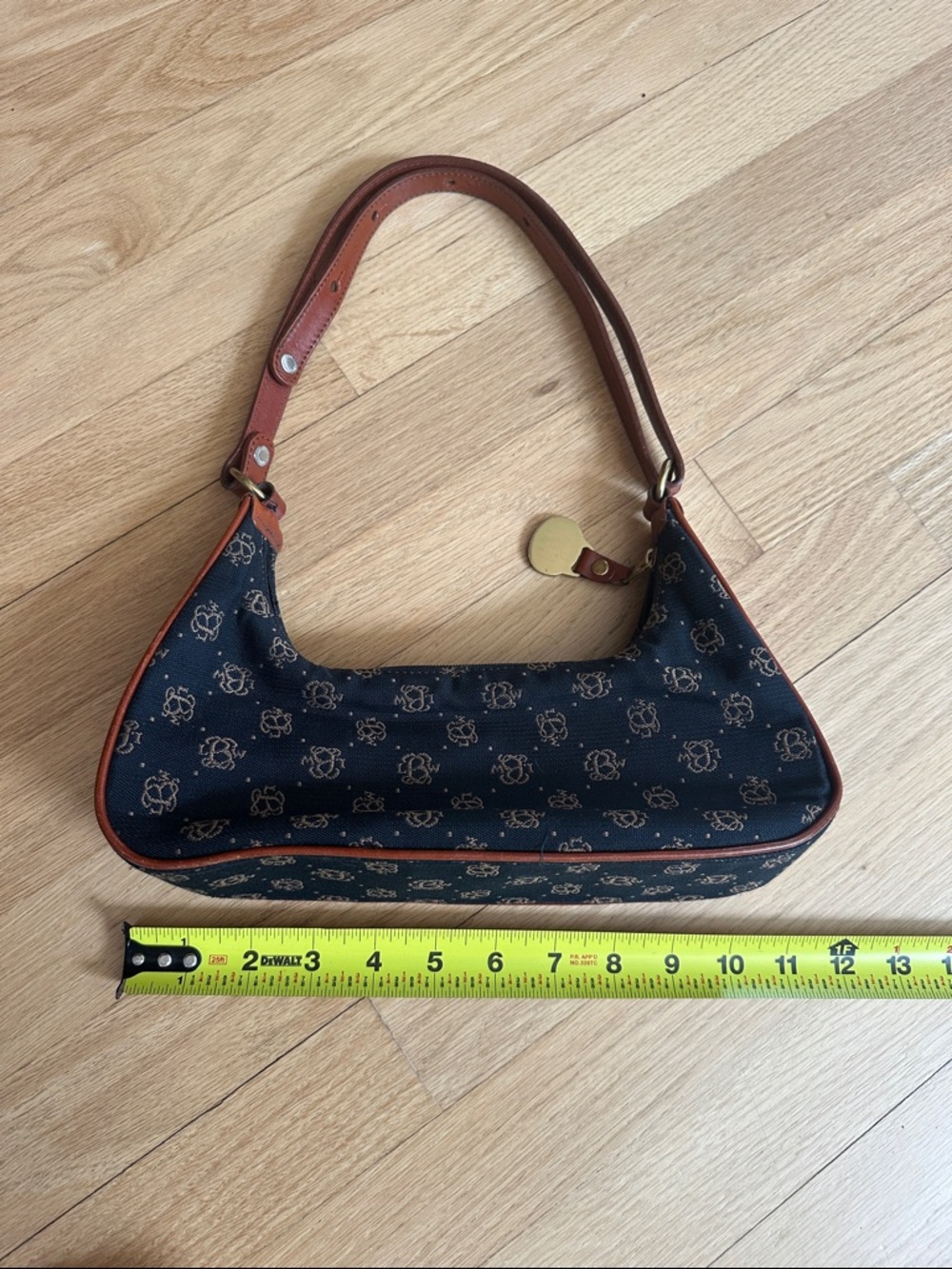 Brahmin Vintage Monogram Shoulder Bag - Picture 7 of 8
